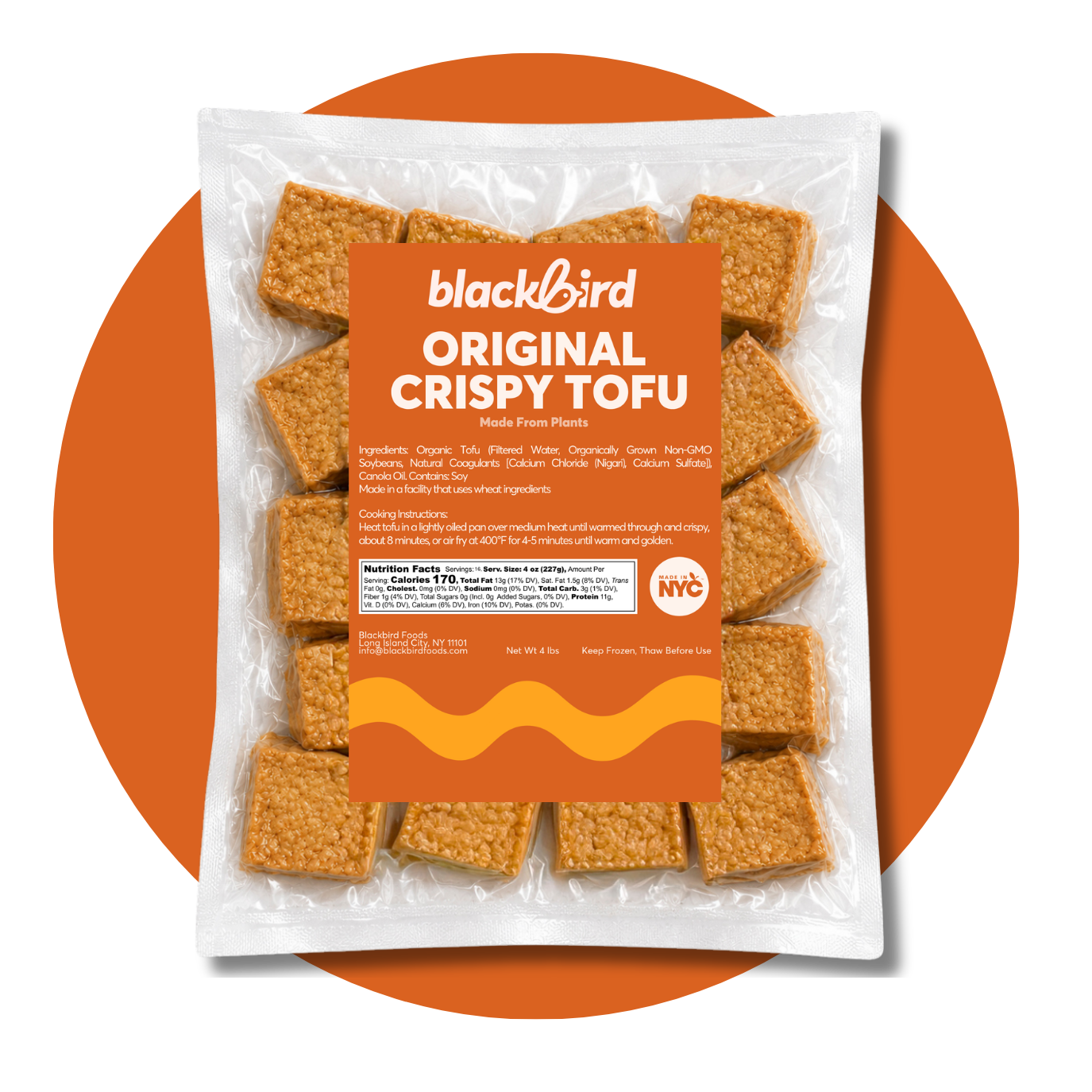 TOFU — Order Online | Shop Vegan Now — Order Today — Blackbird Foods